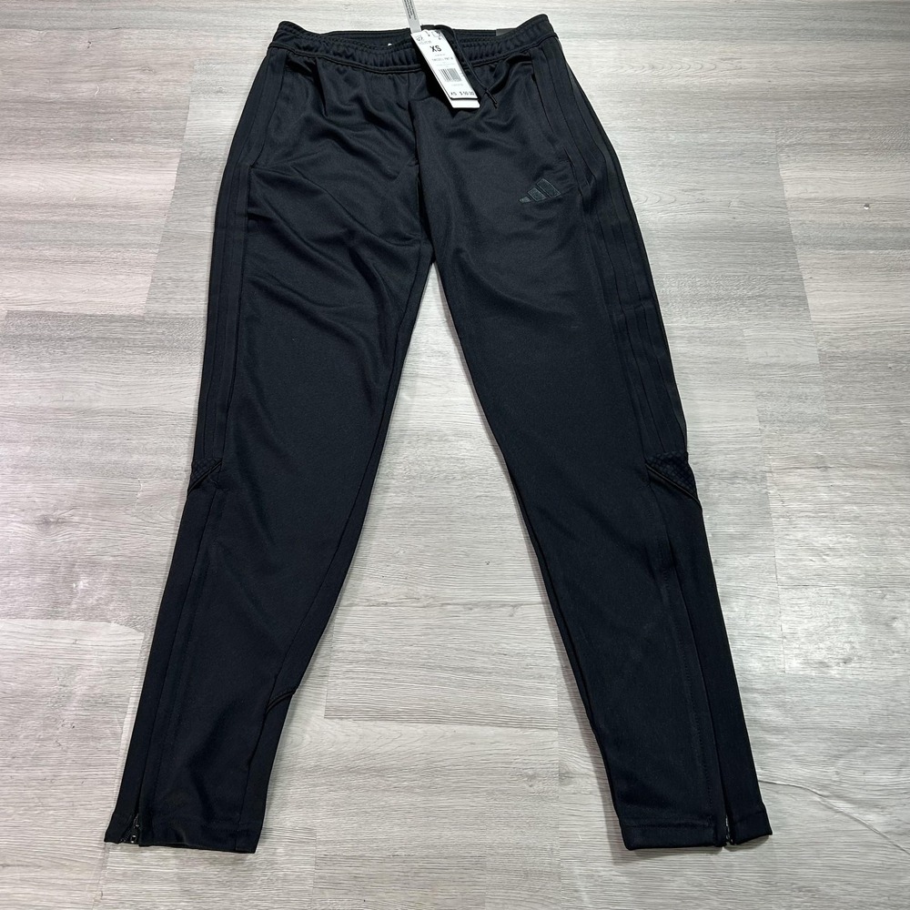 NEW Adidas Tiro 23 Track Pants Womens XS Black AEROREADY Soccer Tapered HS3538